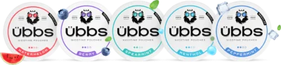 ÜBBS NICOTINE POUCHES STRONG 11-MG all falvors