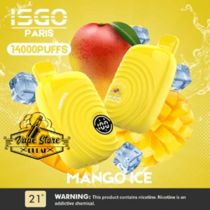 isgo paris 14000 puffs mango ice