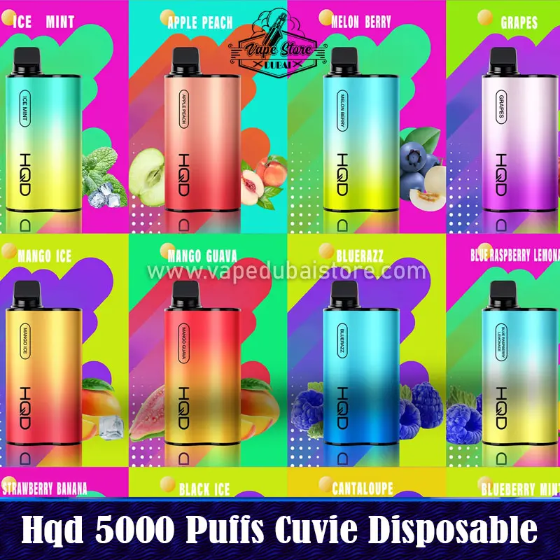 Hqd 5000 Puffs Cuvie Disposable