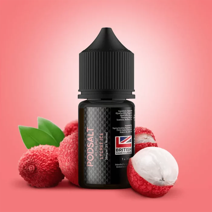 Pod Salt E-liquid 30ml Salt Nic 20mg Lychee Ice