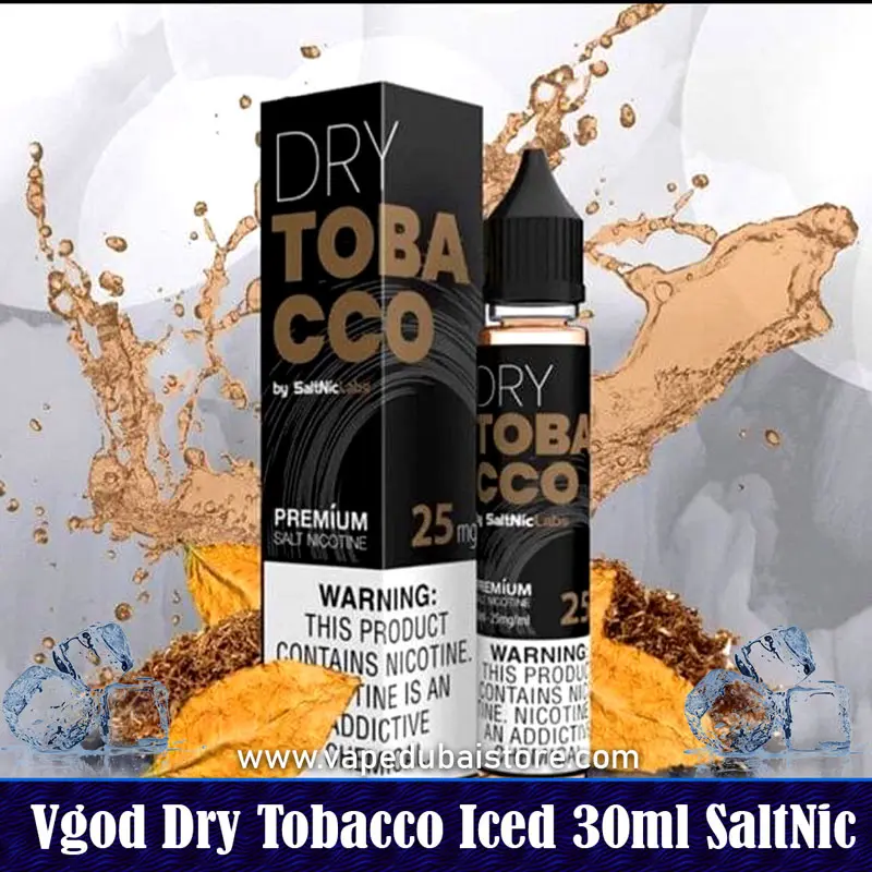 Vgod Dry Tobacco Iced 30ml SaltNic