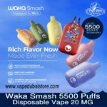 Waka Smash 5500 Puffs 20MG Disposable Vape