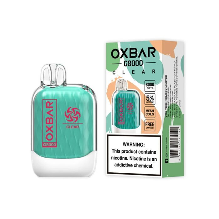 OXBAR G8000 Disposable Clear