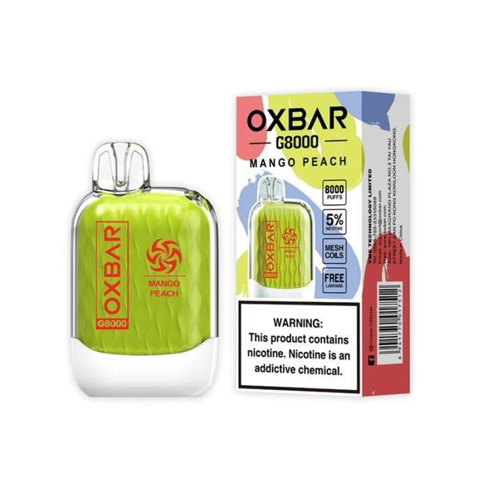 OXBAR G8000 Disposable Mango Peach