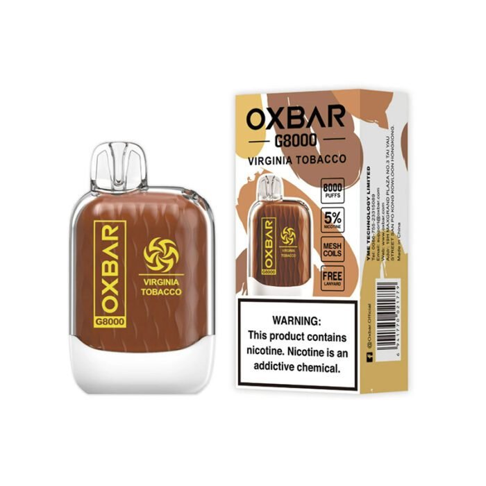 OXBAR G8000 Disposable Virginia Tobacco