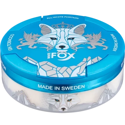 White Fox All White Portion Slim 16 mg Nicotine Pouches uae