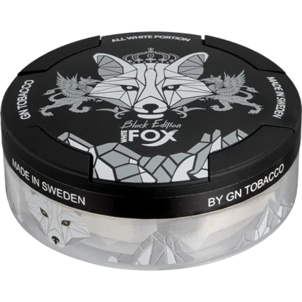 White Fox Black Edition Slim Nicotine Pouches UAE