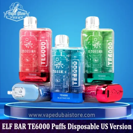 ELF BAR TE6000 Puffs Disposable Vape (US Version)