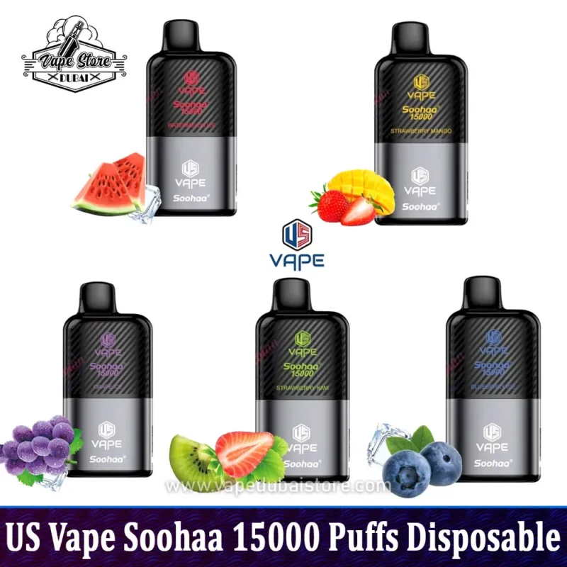 The US Vape Soohaa 15000 Puffs Disposable Vape In UAE