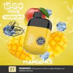 Isgo vegas 14000 puffs mango ice