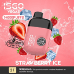 Isgo vegas 14000 puffs strawberry ice