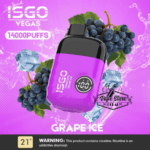 Isgo vegas 14000 puffs grape ice