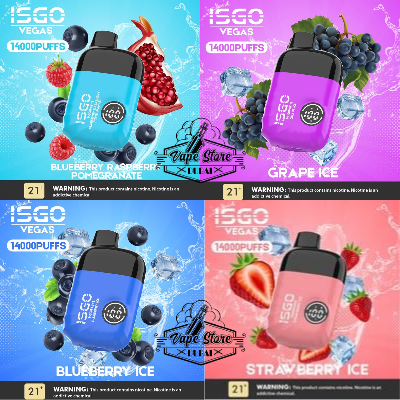 Isgo Vegas 14000 Puffs Disposable Vape in Dubai