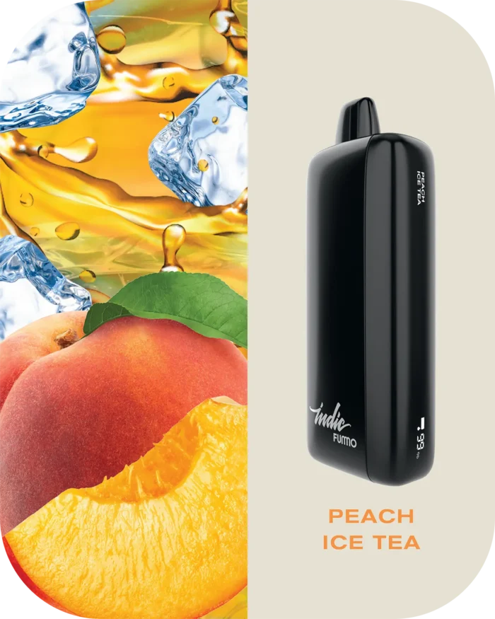 Fummo indic 12000 Puffs Disposable vape 20 Peach Ice Tea