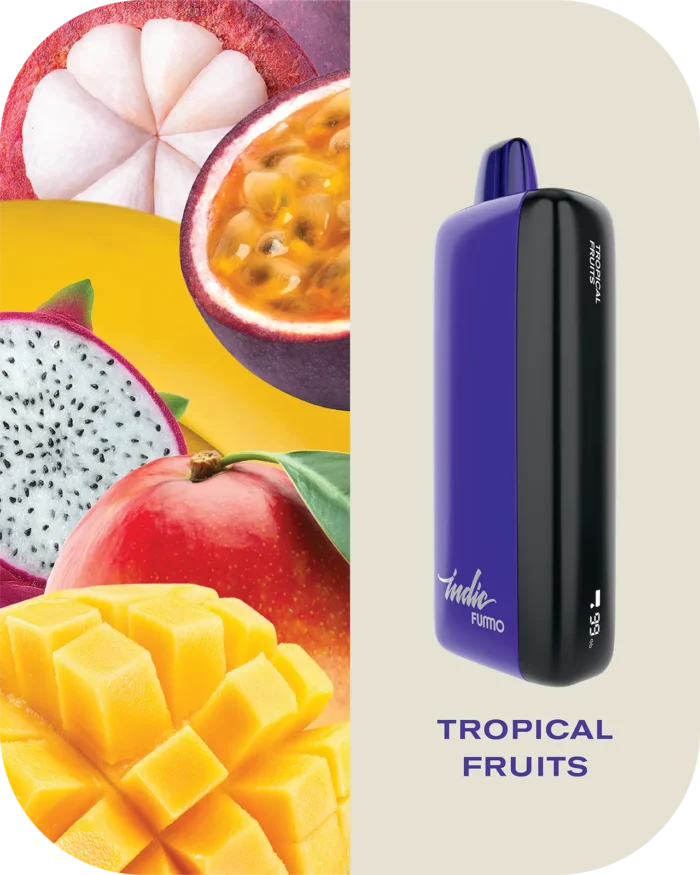 Fummo indic 12000 Puffs Disposable vape 20 Tropical Fruits